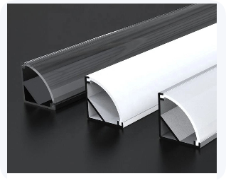 The corn led light aluminum channel with plastic PC cover from China YL company