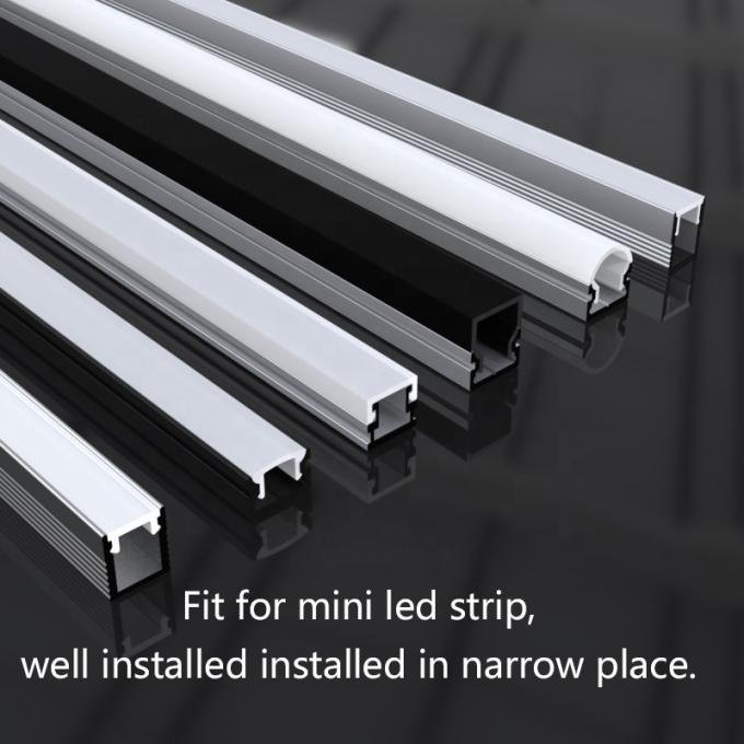 Wardrobe Surface Mounted LED Profile and recessed led light aluminum channel 1708 from China manufacturer YL company